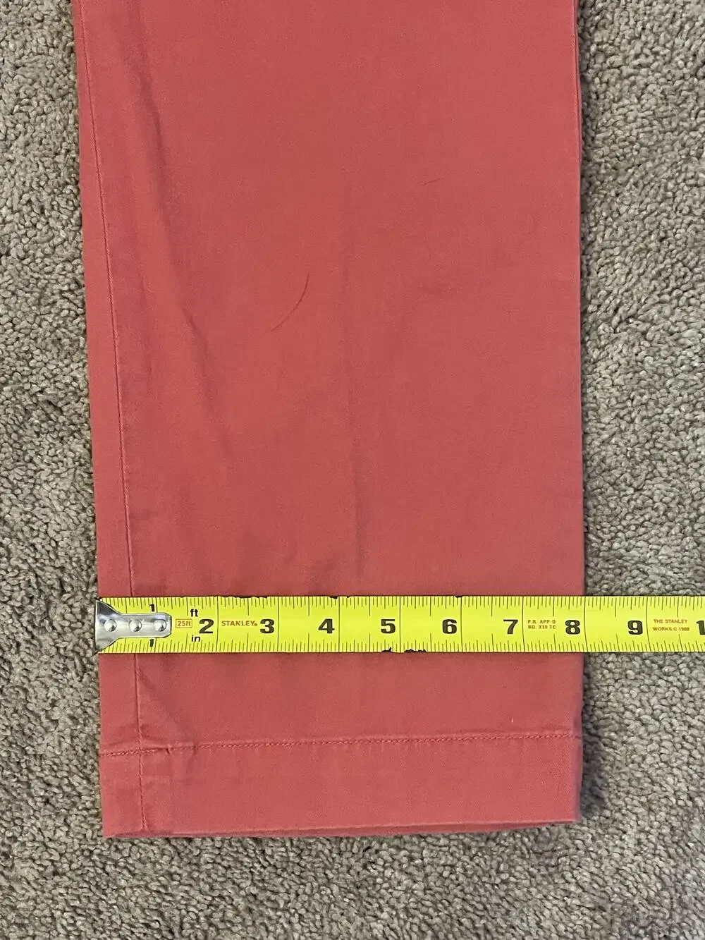 Polo Ralph Lauren Pants Mens 34x30 Pink Polo Chino Stretch Straight Leg Casual